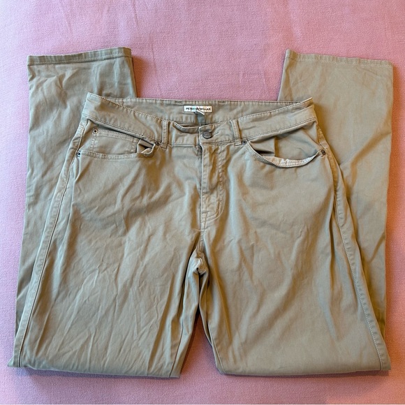 Peter Millar Sateen Khaki Pants - Picture 3 of 9